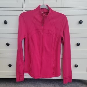 Lululemon Athletica Pink Performance Jacket with Half-Zip